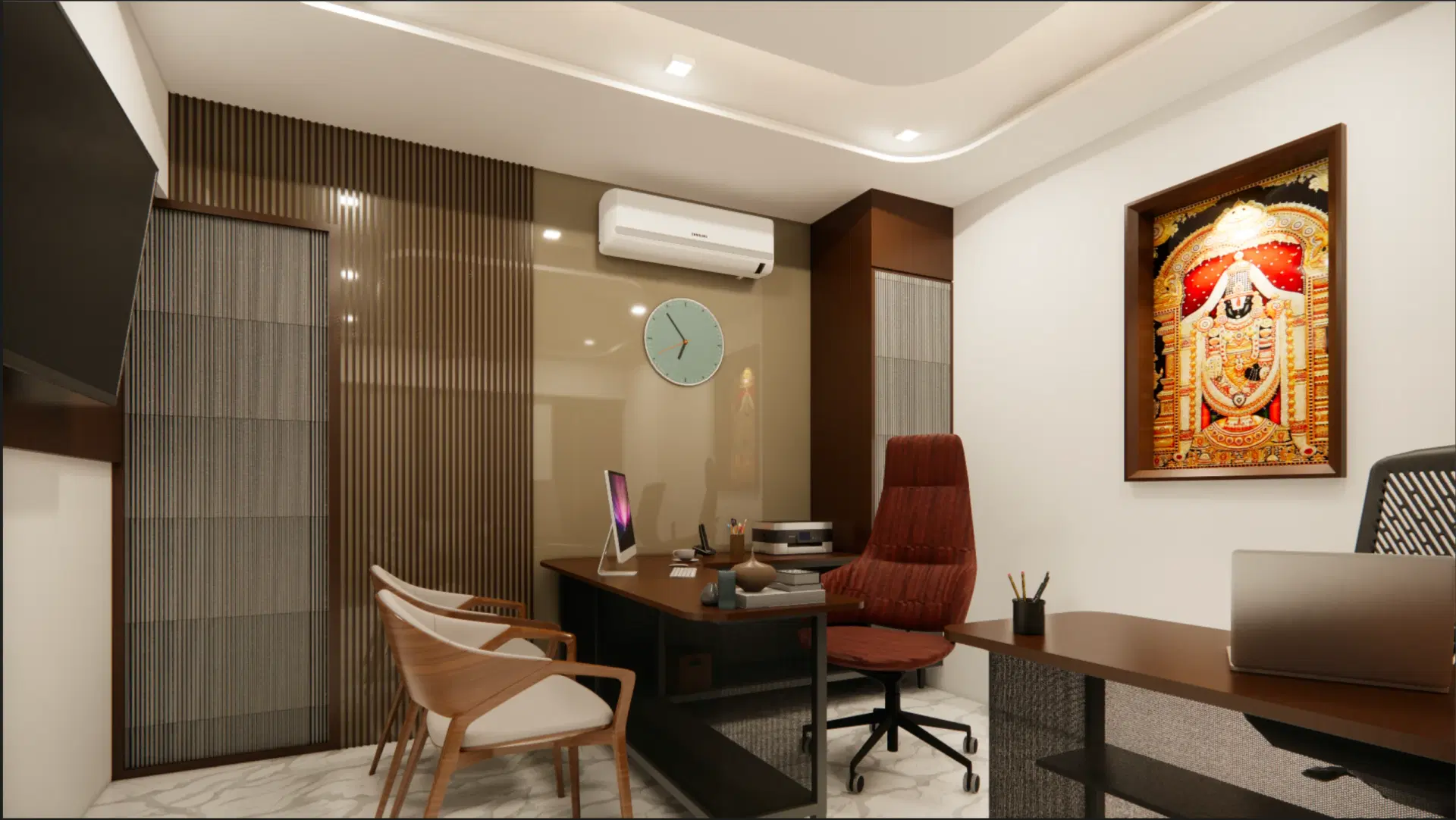 SRM Office — Architecture + Interior + Construction by GP Builders